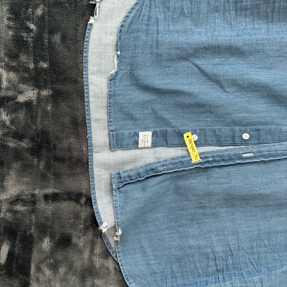Frank & Eileen - Mary Shirt Dress - Vintage Stone Wash Indigo - size small - Picture 4 of 5